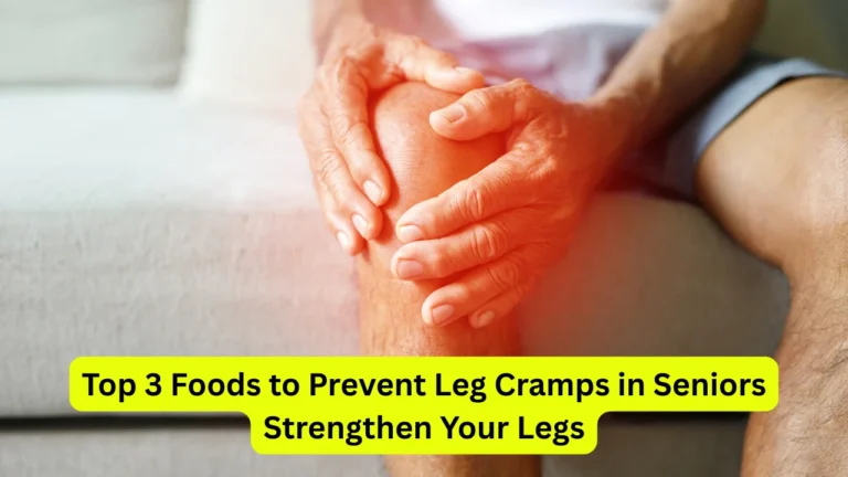 Top 3 Foods to Prevent Leg Cramps in Seniors Strengthen Your Legs